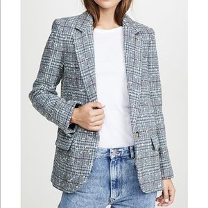 Isabel Marant 95%wool kice tweed blazer 36/S